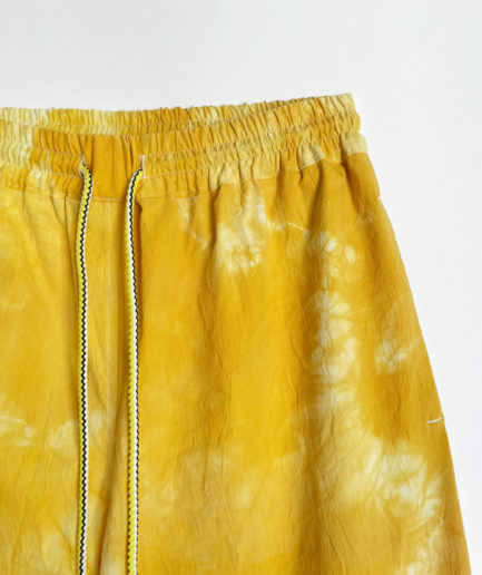 Curcuma tie and die cotton jogging