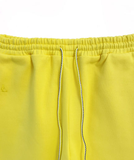 Yellow jersey jogging pants